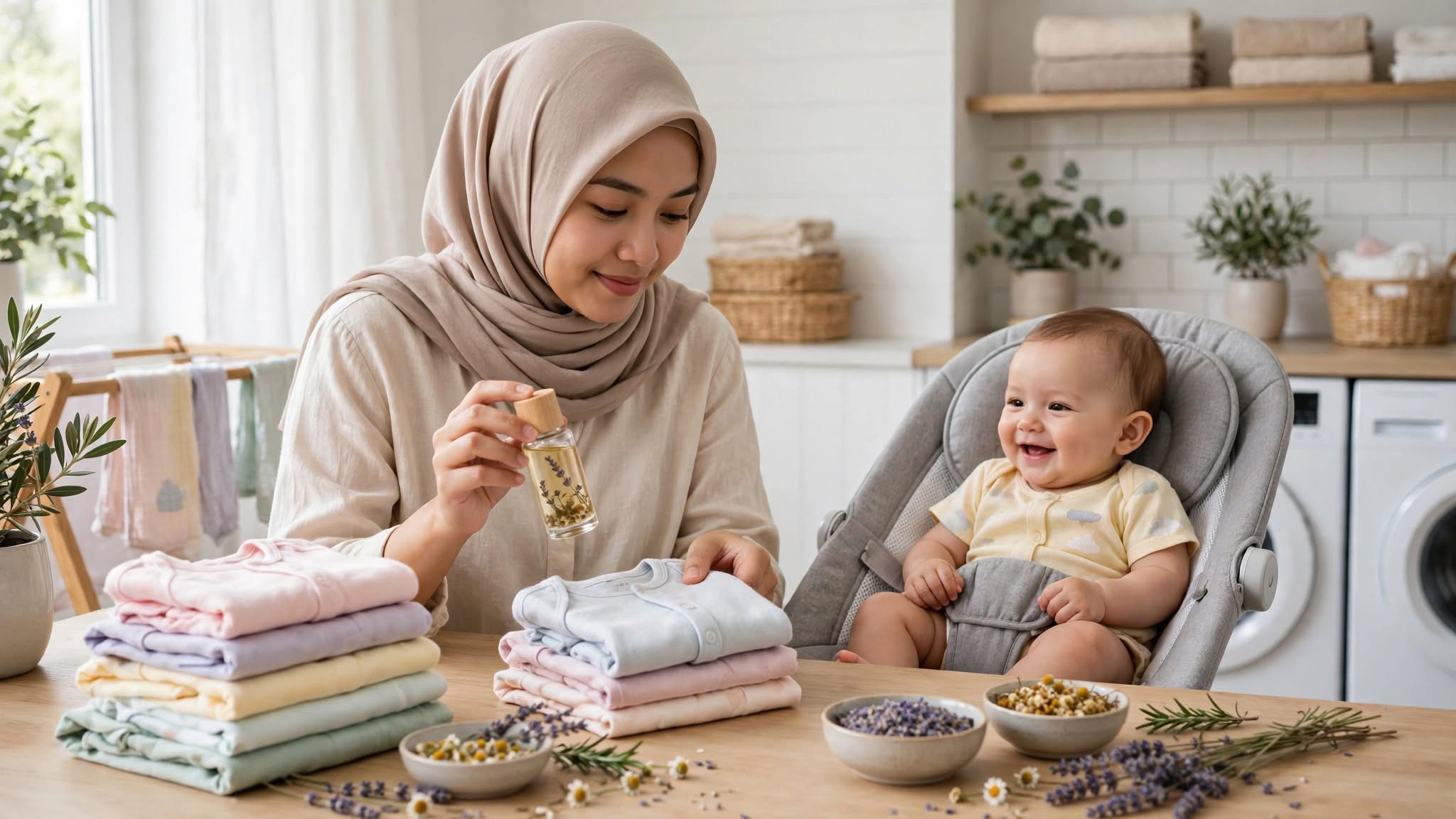 Pentingnya Pewangi Pakaian Bayi dan Efek Samping Kesalahan Memilih Pewangi Pakaian Bayi