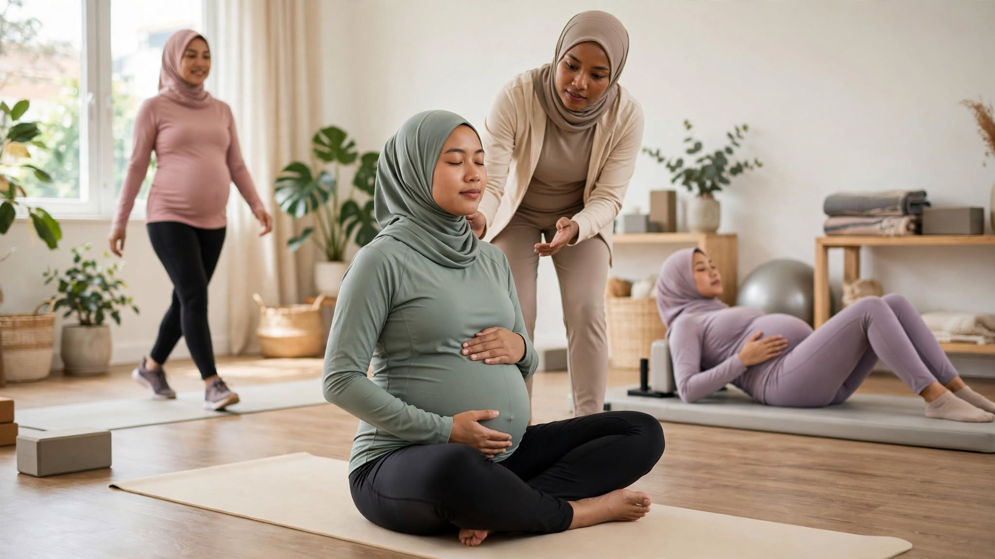 7 Gerakan Senam Hamil yang Aman untuk Ibu