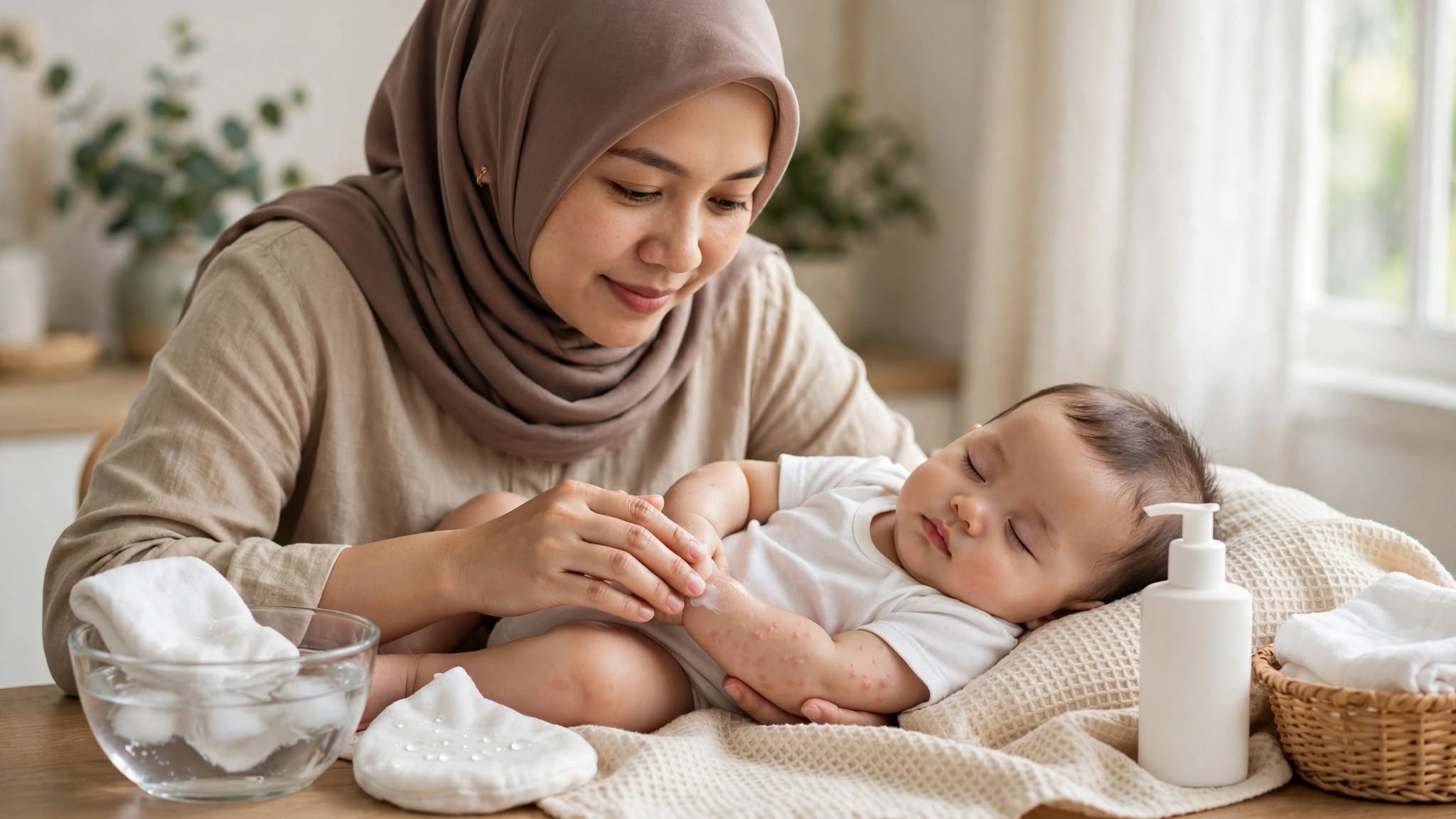 Mengatasi Biduran pada Bayi: Penyebab dan Cara Penanganannya