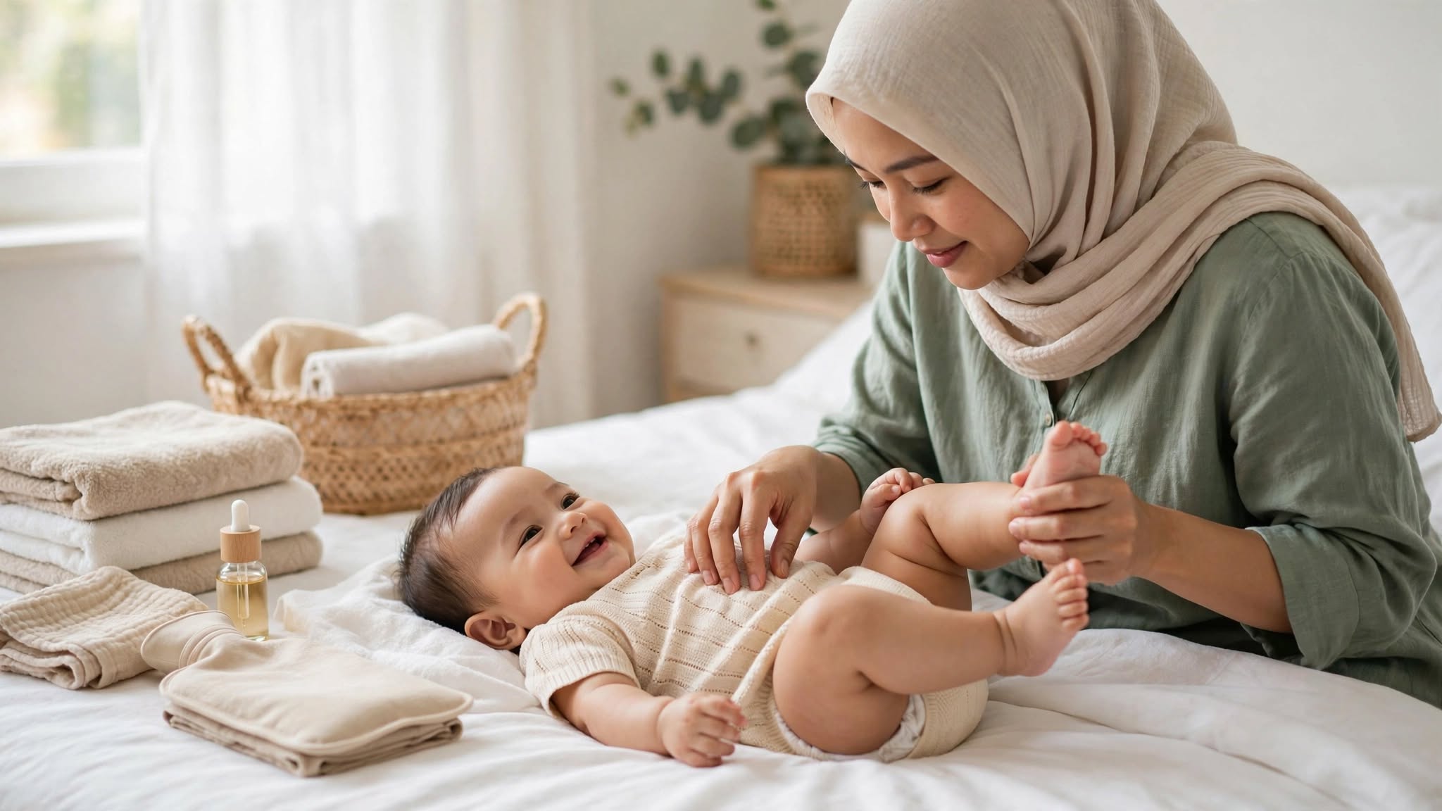 Cara Efektif Mengatasi Perut Kembung Pada Bayi
