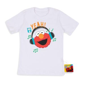 T-shirt Yeah Music White