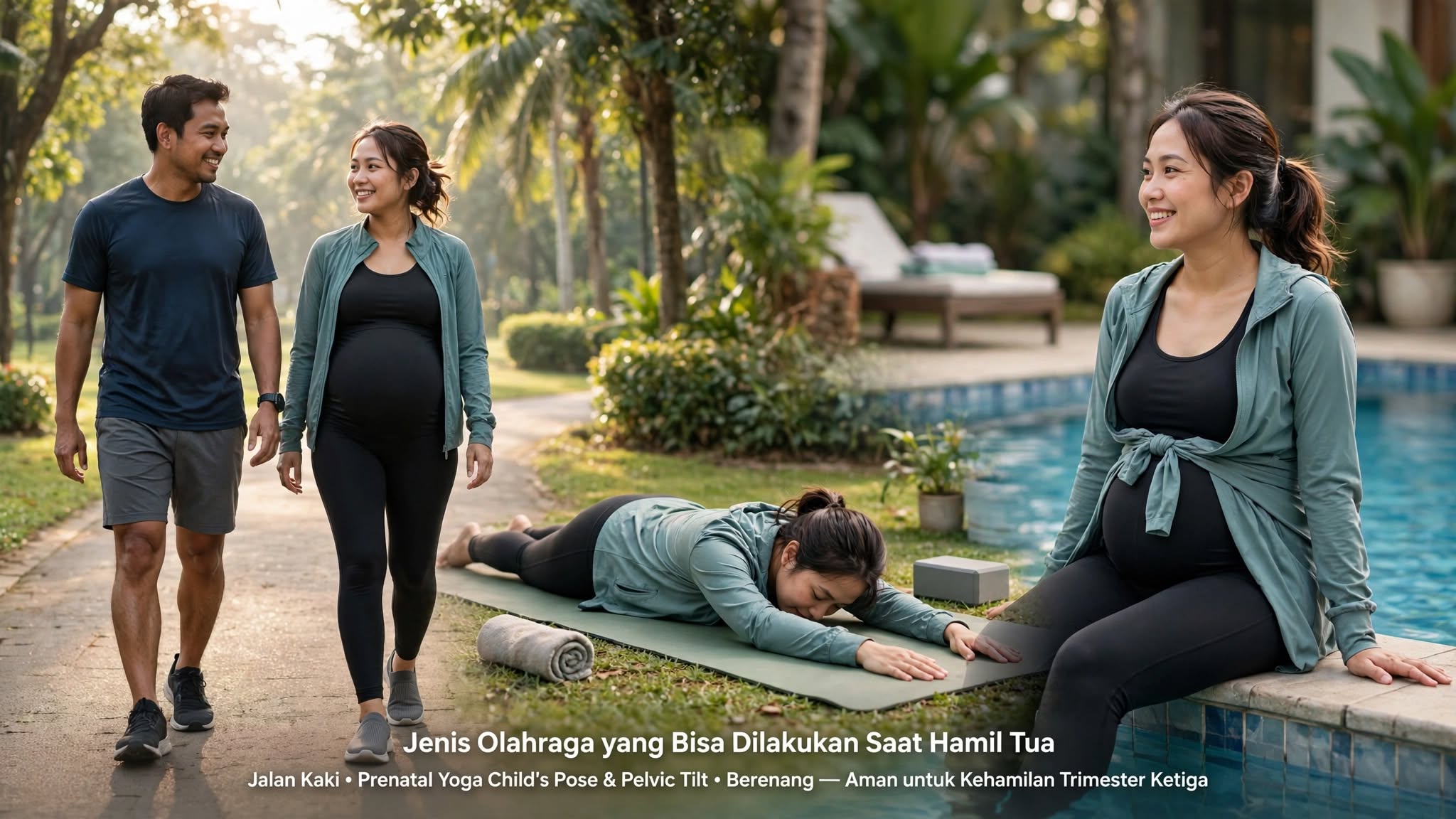 Jenis Olahraga yang Bisa Dilakukan Saat Hamil Tua