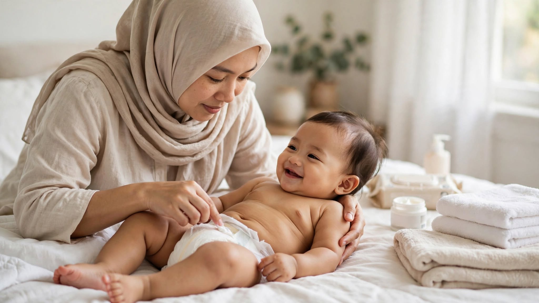 Perbedaan Ruam Popok dan Alergi pada Bayi