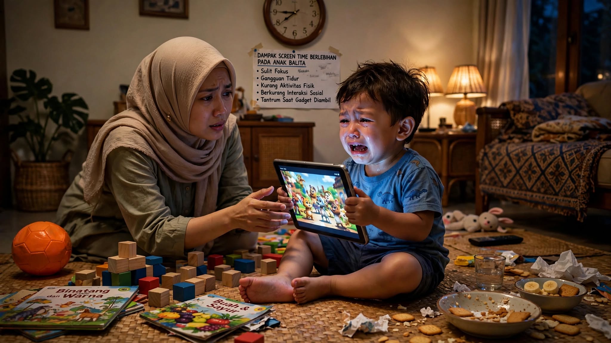 Dampak Screen Time Berlebihan pada Anak Balita