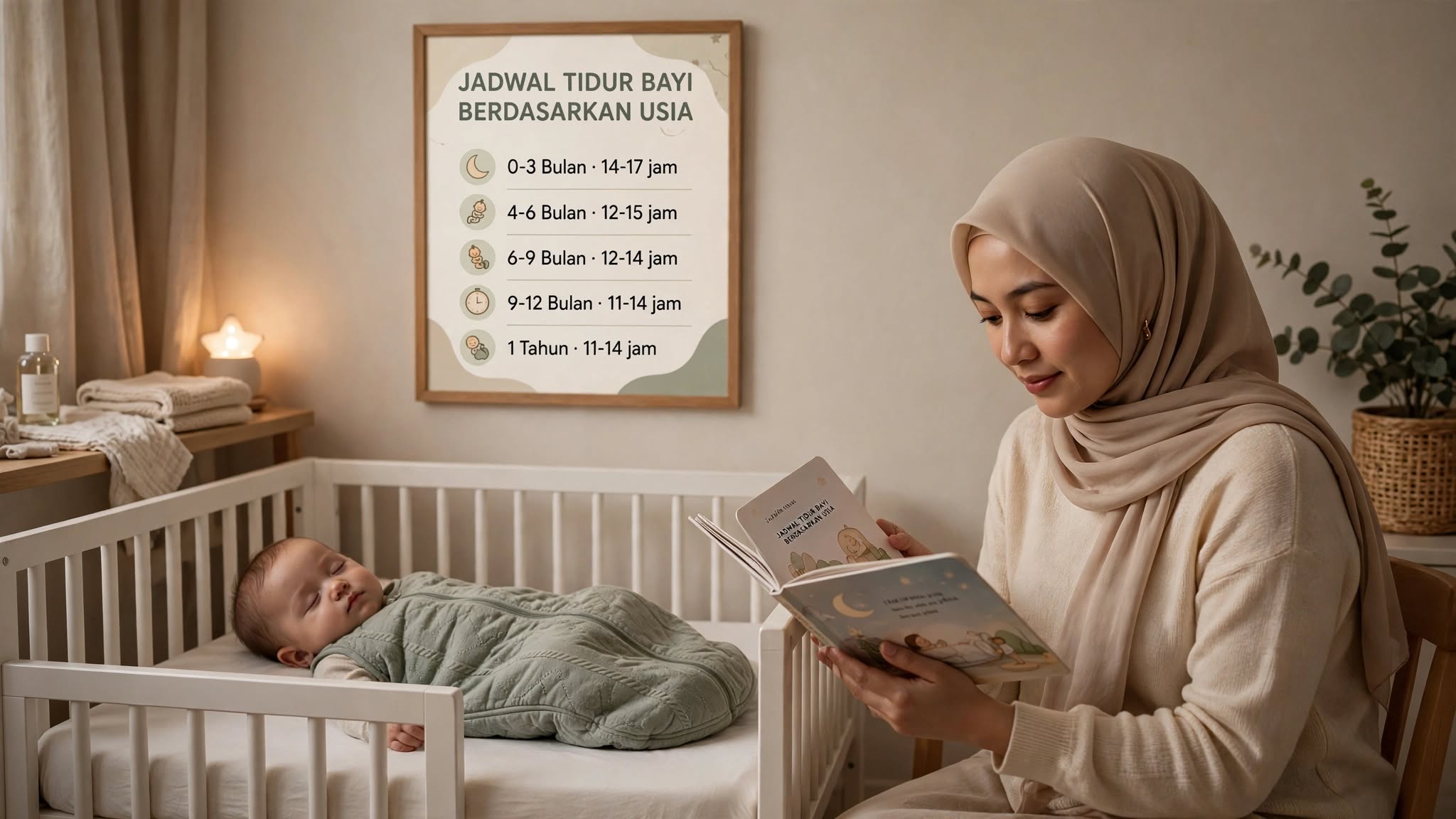 Jadwal Tidur Bayi Berdasarkan Usia