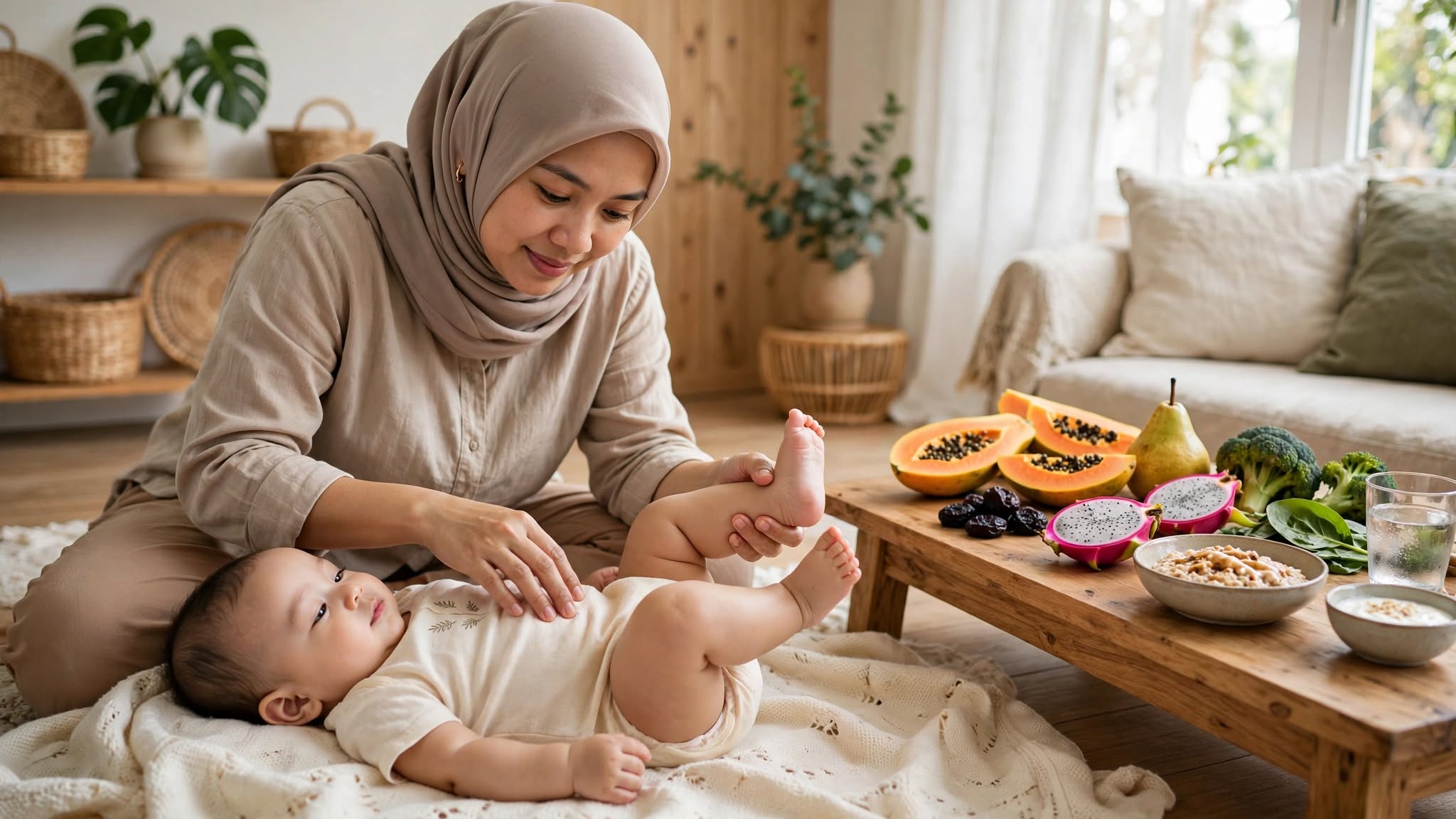 Tips Mengatasi Sembelit pada Bayi dan Balita