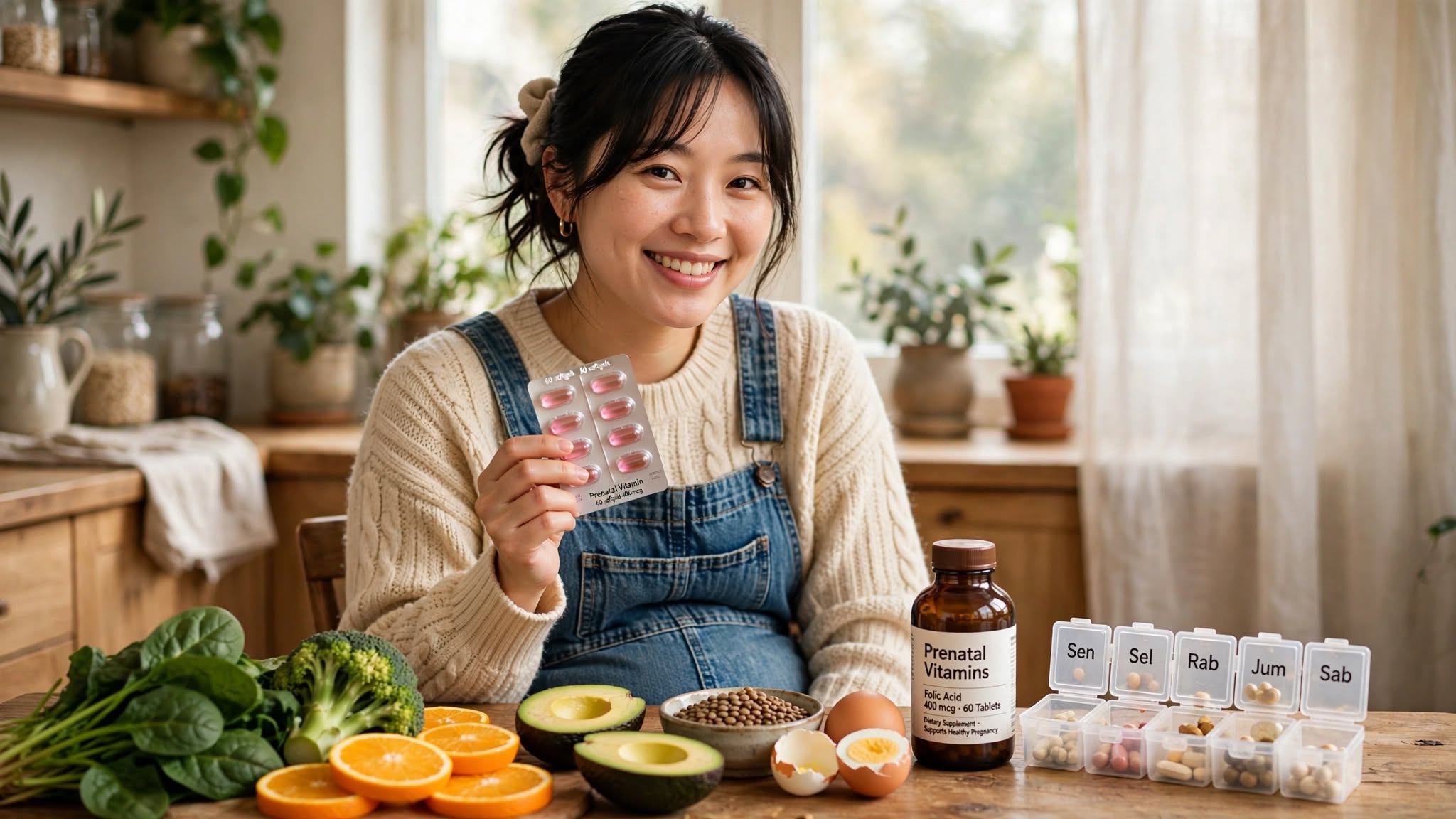 Pentingnya Asam Folat dan Vitamin Prenatal untuk Ibu Hamil