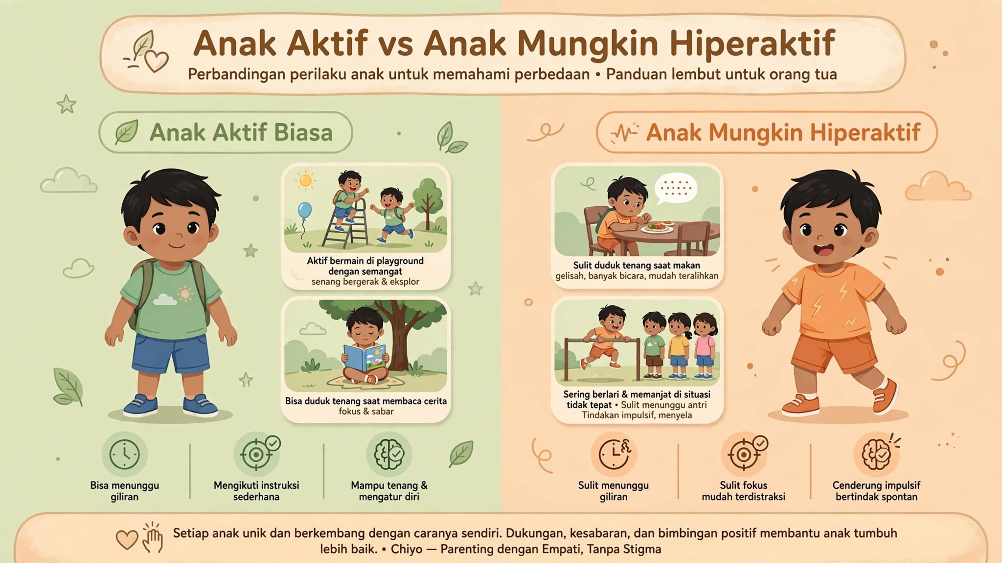 Ciri Anak Hiperaktif dan Cara Membedakannya dengan Anak Aktif Biasa