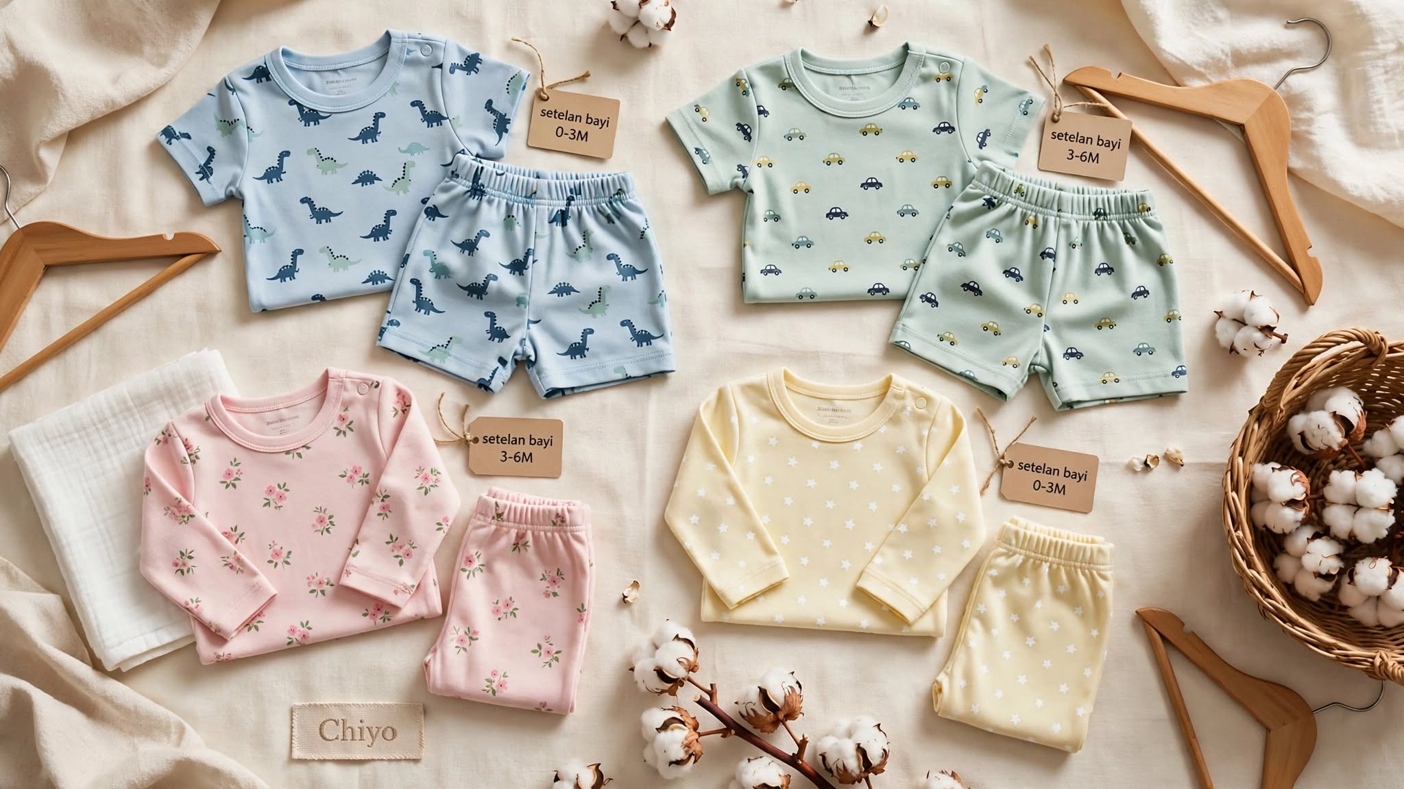 Setelan Baju Bayi: Praktis, Nyaman, dan Stylish