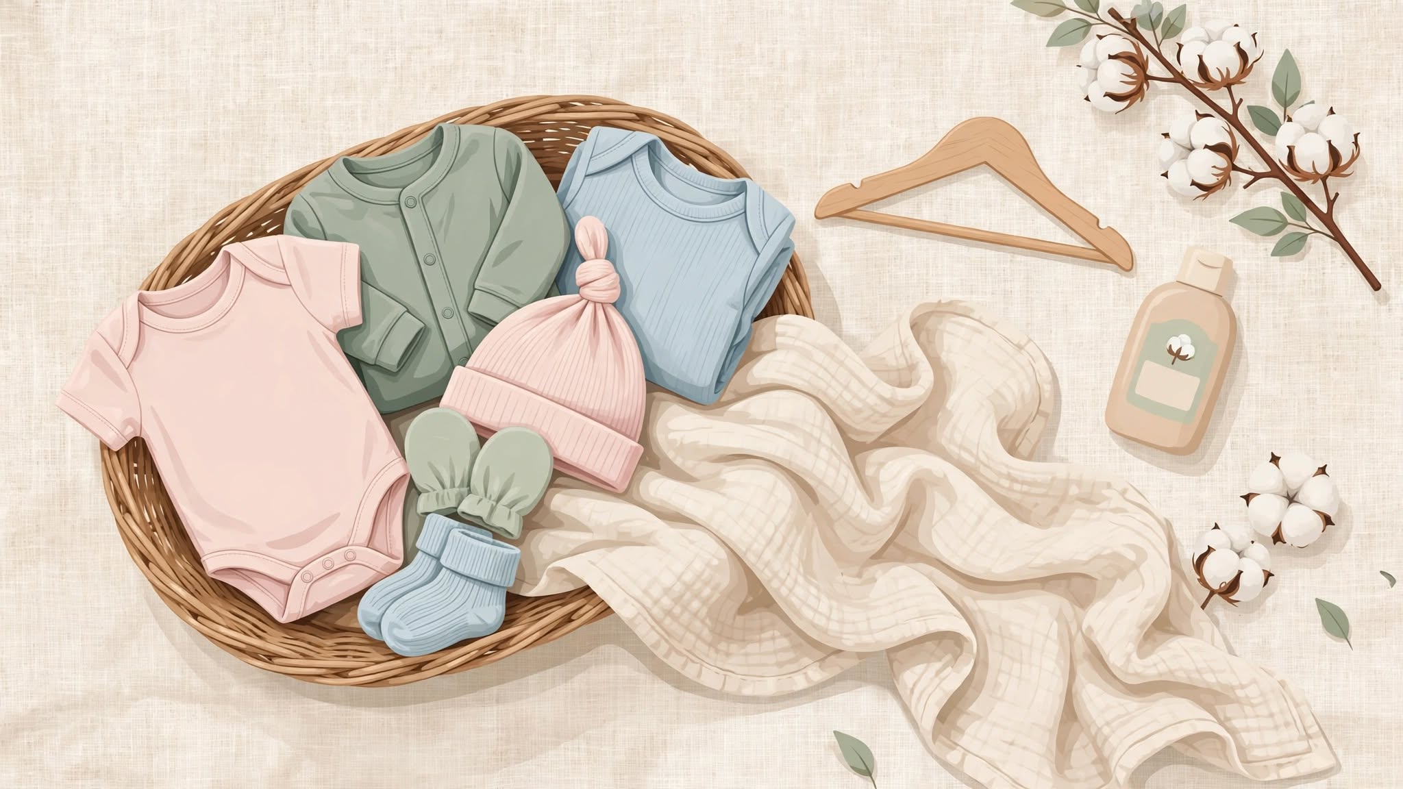 paket baju bayi lahiran