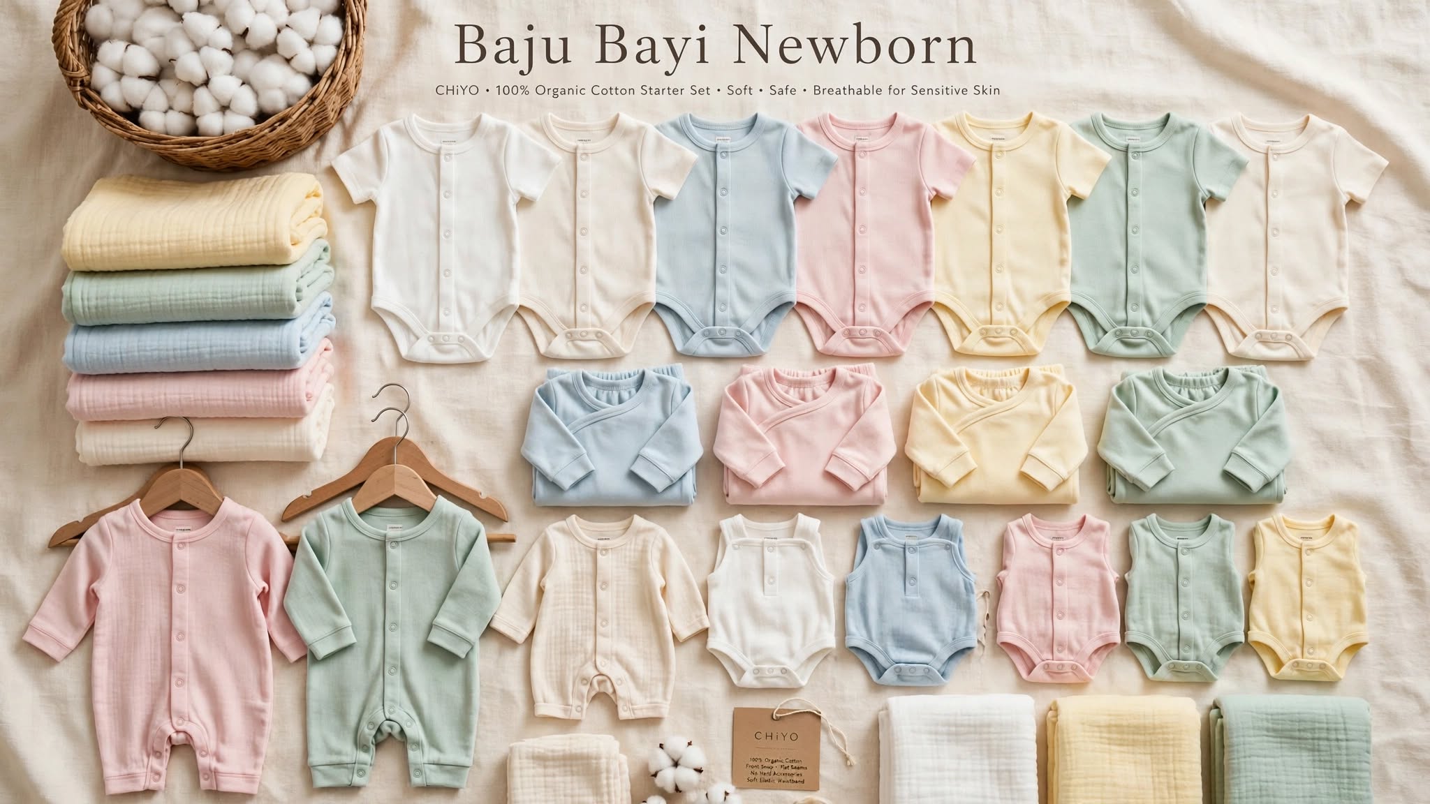 Baju Bayi Newborn: Panduan Memilih yang Nyaman